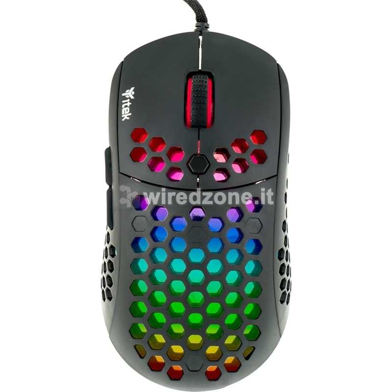 itek G71 RGB Wired Gaming Mouse - Black