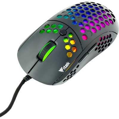 itek G71 RGB Wired Gaming Mouse - Black