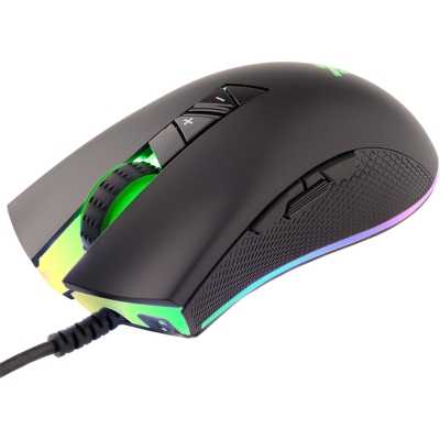 itek G61 RGB Wired Gaming Mouse - Black