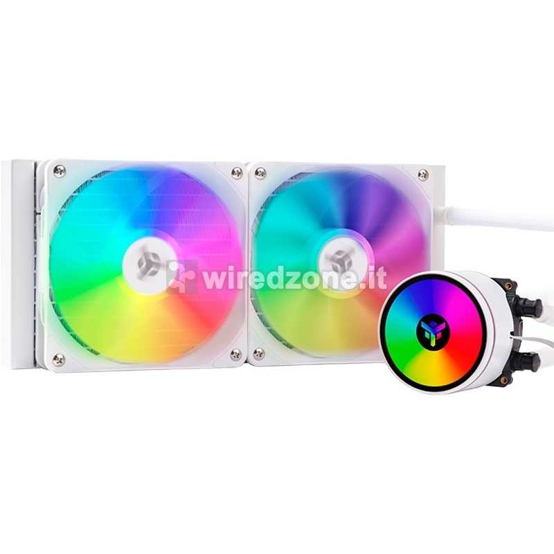 itek EVOLIQ 240 V2 ARGB CPU-Cooler -  White