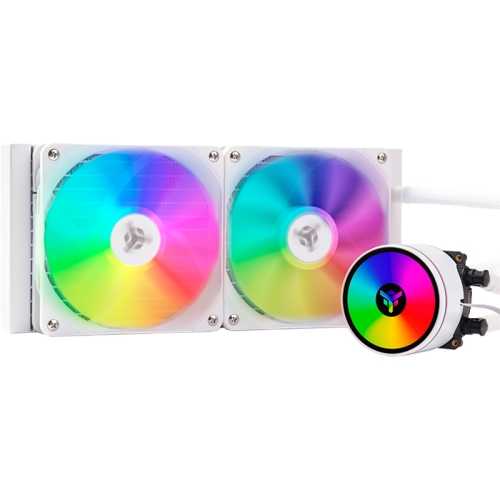 itek EVOLIQ 240 V2 ARGB CPU-Cooler -  White