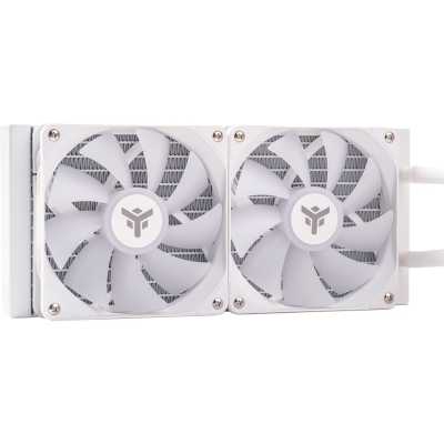 itek EVOLIQ 240 V2 ARGB CPU-Cooler -  White