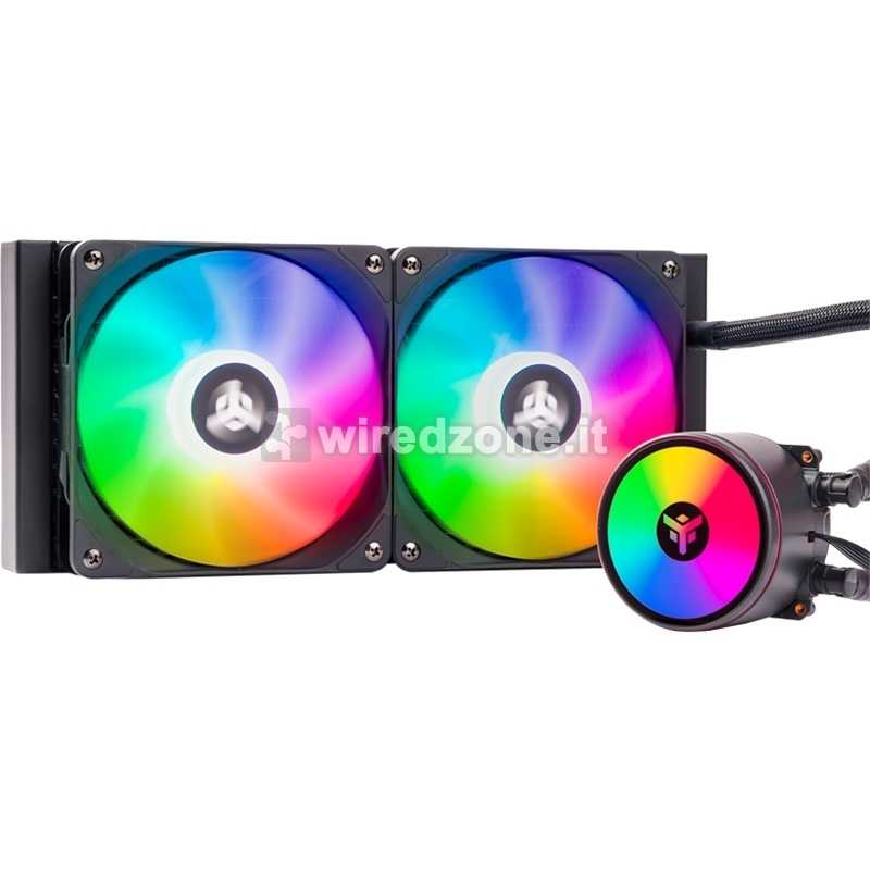 itek EVOLIQ 240 V2 ARGB CPU-Cooler -  Black