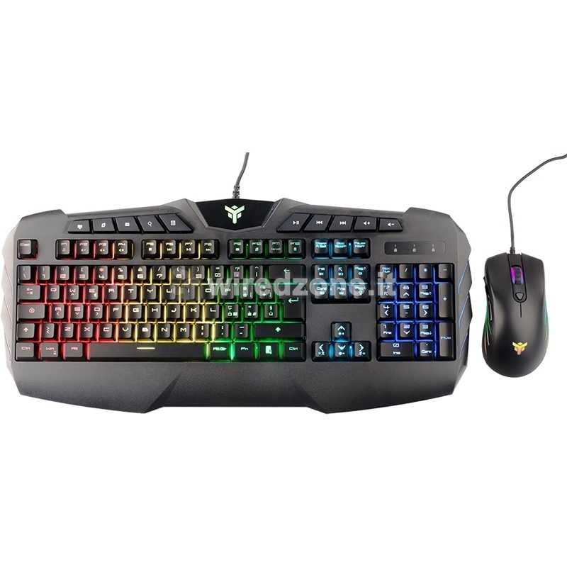 itek T20 Wired Keyboard and Mouse Combo