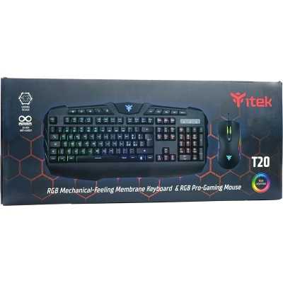 itek T20 Wired Keyboard and Mouse Combo