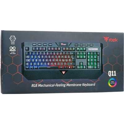 itek Q11 RGB Membrane Gaming Keyboard