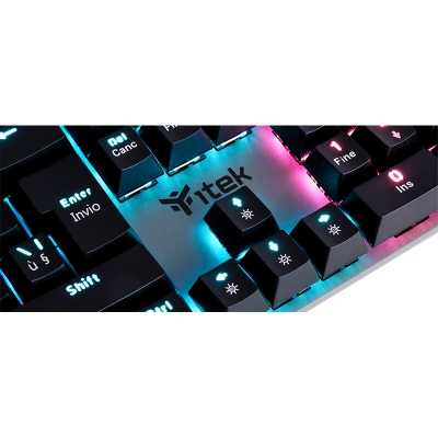 itek X10 RGB Wired Mechanical Gaming Keyboard - Switch Blue