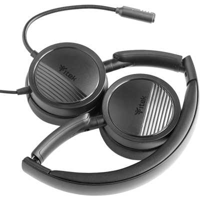 itek H360 Wired Office Headset with Microphone