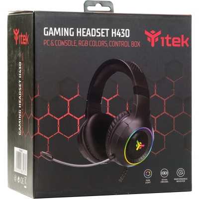 itek H430 Wired Gaming Headset with Microphone