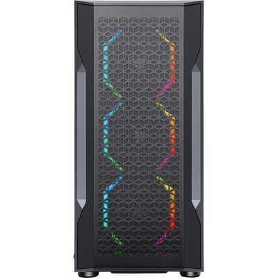 itek SUPREME TB Full-Tower, Side-Glass - Black