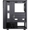 itek SIX TRIANGLE Mid-Tower, Side-Glass - Black