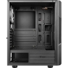 itek SPACIRC XO Mid-Tower, Side-Glass - Black