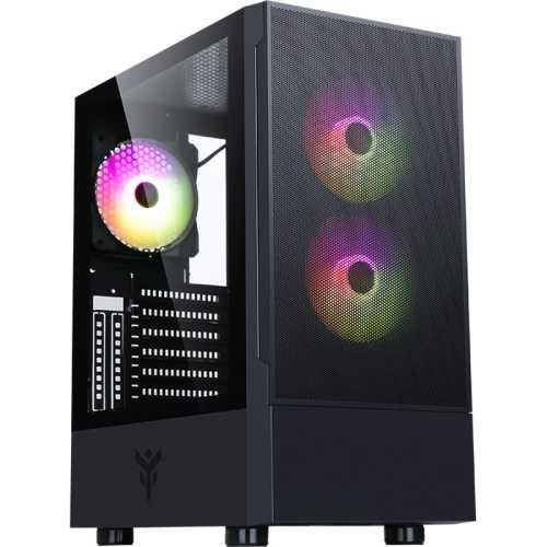 itek SIISBE 3.0 Mid-Tower, Side-Glass - Black