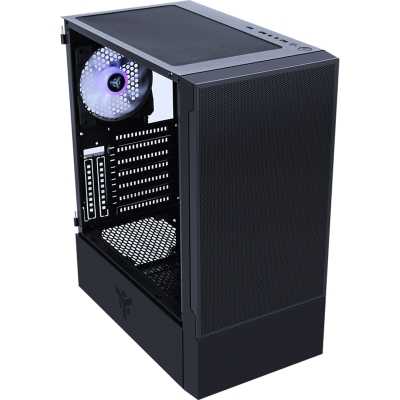 itek SIISBE 3.0 Mid-Tower, Side-Glass - Black