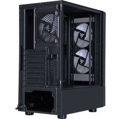 itek SIISBE 3.0 Mid-Tower, Side-Glass - Black