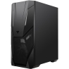 itek SPACIRC VO Mid-Tower, Side-Glass - Black