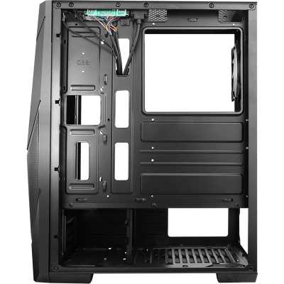 itek SPACIRC VO Mid-Tower, Side-Glass - Black