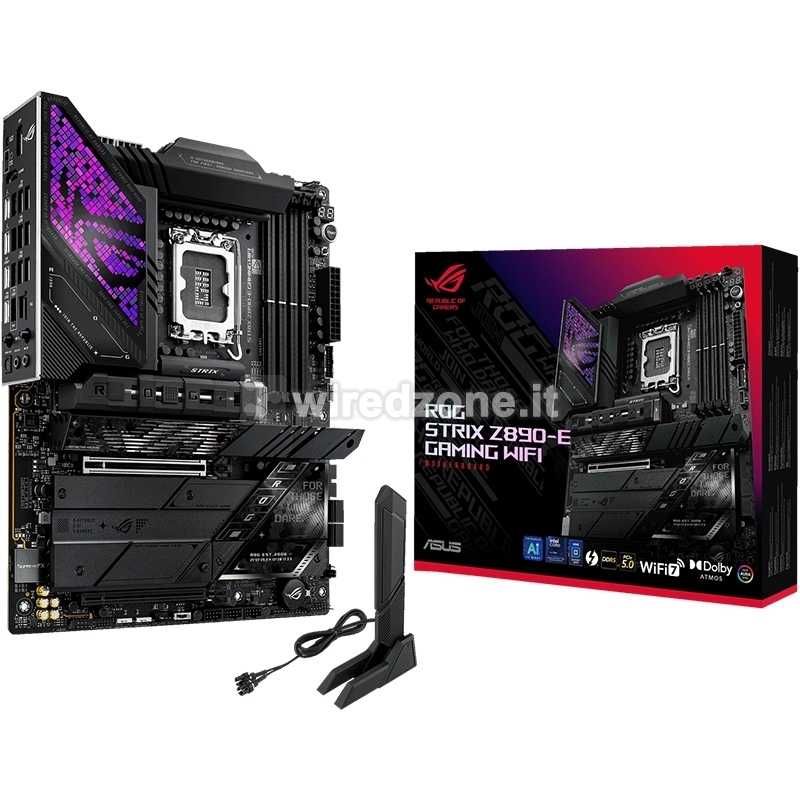 ASUS ROG Strix Z890-E Gaming WiFi, Intel Z890 Mainboard LGA1851