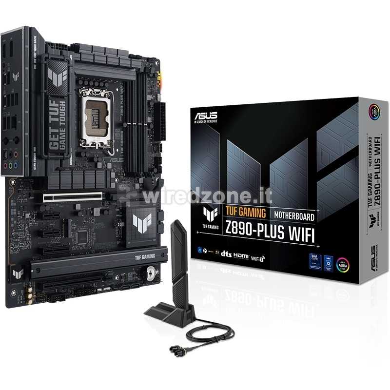 ASUS TUF Gaming Z890-Plus WiFi, Intel Z890 Mainboard LGA1851