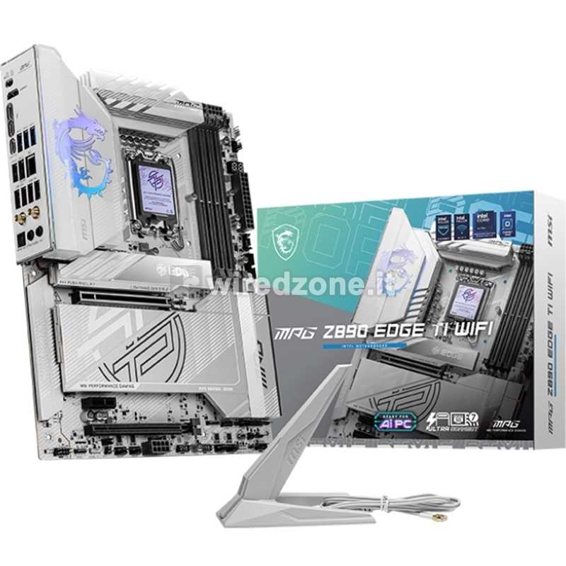 MSI MPG Z890 Edge TI WiFi, Intel Z890 Mainboard LGA1851