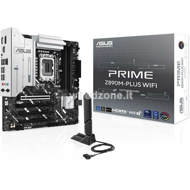 ASUS Prime Z890M-Plus WiFi, Intel Z890 Mainboard LGA1851