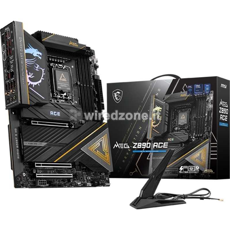 MSI MEG Z890 ACE, Intel Z890 Mainboard LGA1851