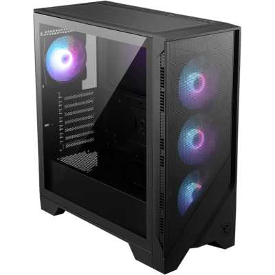 MSI MAG FORGE 321R Airflow Mid-Tower, Side-Glass - Black