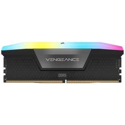 Corsair Vengeance RGB Black, DDR5-5200, CL40, DIMM - 32 GB (2x16GB)