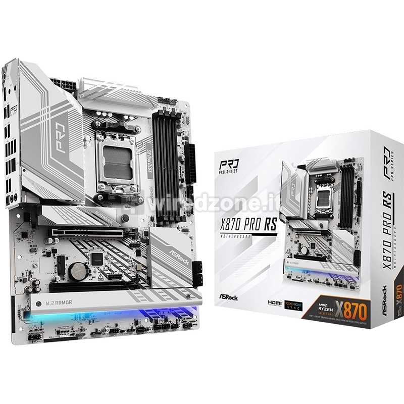 ASRock X870 Pro RS, AMD X870 Mainboard AM5