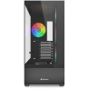 Sharkoon AK6 RGB Mid-Tower, Side-Glass - Black