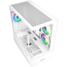 Sharkoon MK6 RGB Mini-Tower, Side-Glass - White