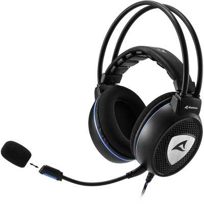 Sharkoon SKILLER SGH10 Wired Gaming Headset - Black