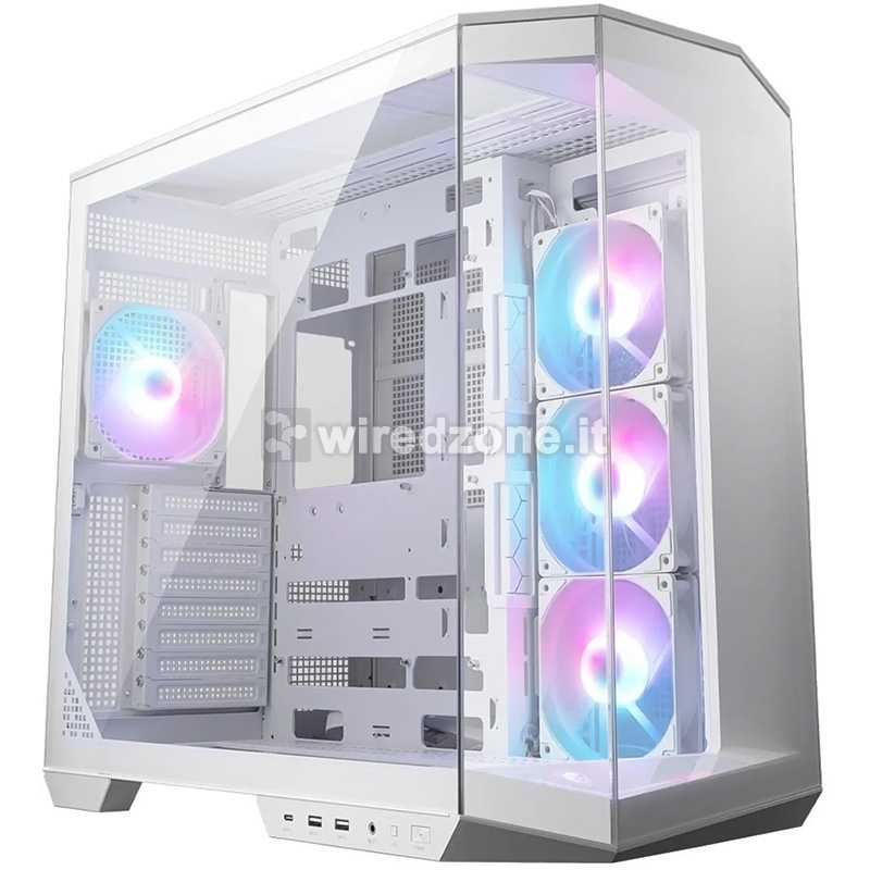 MSI MAG Pano 100R PZ, Mid-Tower, Side-Glass - White