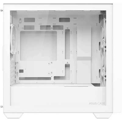 ASUS A21 Plus, Mini-Tower, Side-Glass - White