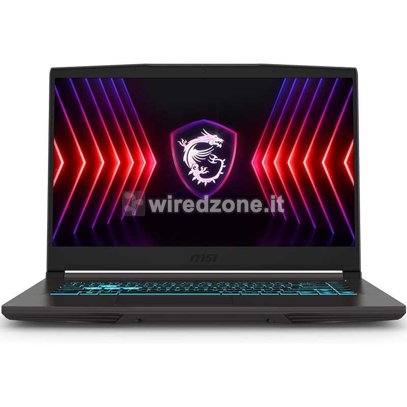 MSI Thin 15 B12U, i5-12450H, 15.6", RTX 2050 4GB, 16GB DDR4, 512GB SSD, FreeDOS