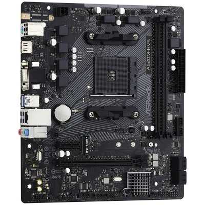 ASRock A520M-HVS, AMD A520 Mainboard AM4