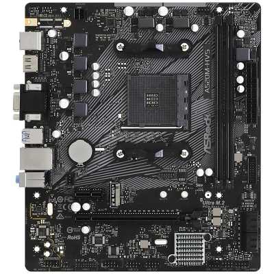 ASRock A520M-HVS, AMD A520 Mainboard AM4