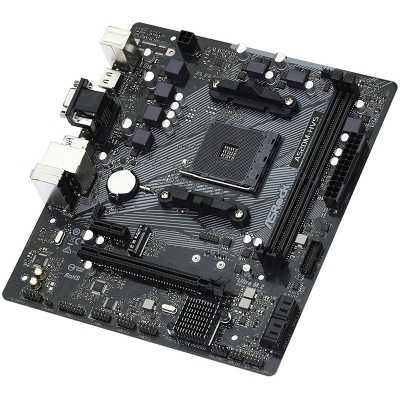 ASRock A520M-HVS, AMD A520 Mainboard AM4