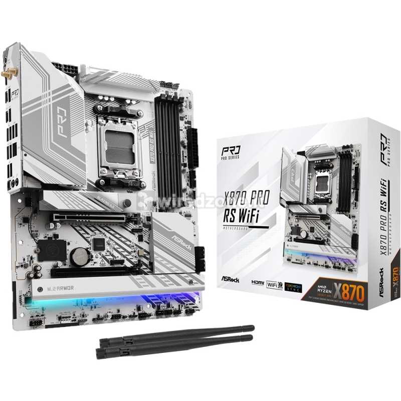 ASRock X870 Pro RS WiFi, Mainboard AM5