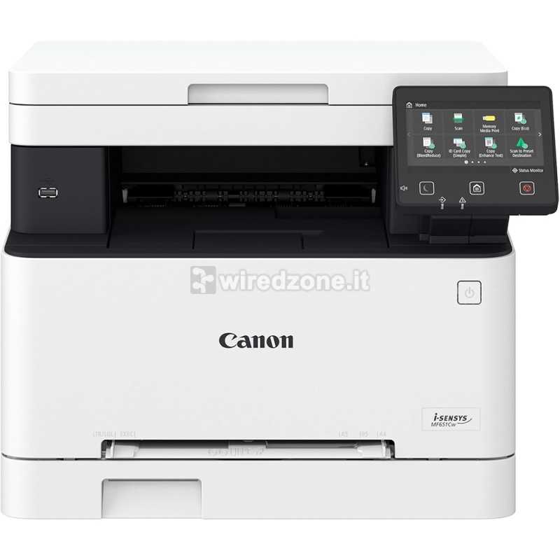 Canon i-SENSYS MF651CW, A4 Multifunction Color Laser Printer