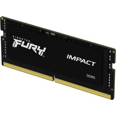 Kingston FURY Impact Black, XMP, DDR5-5600, CL40, SO-DIMM - 32 GB (1x32GB)