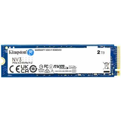 Kingston NV3 SSD, PCIe 4x4, NVMe, M.2 2280 - 2 TB