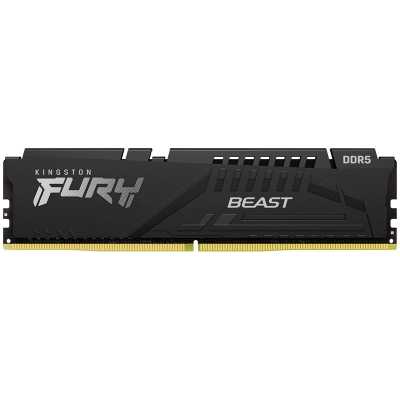 Kingston FURY Beast Black, XMP, DDR5-5600, CL40, DIMM - 16 GB (1x16GB)