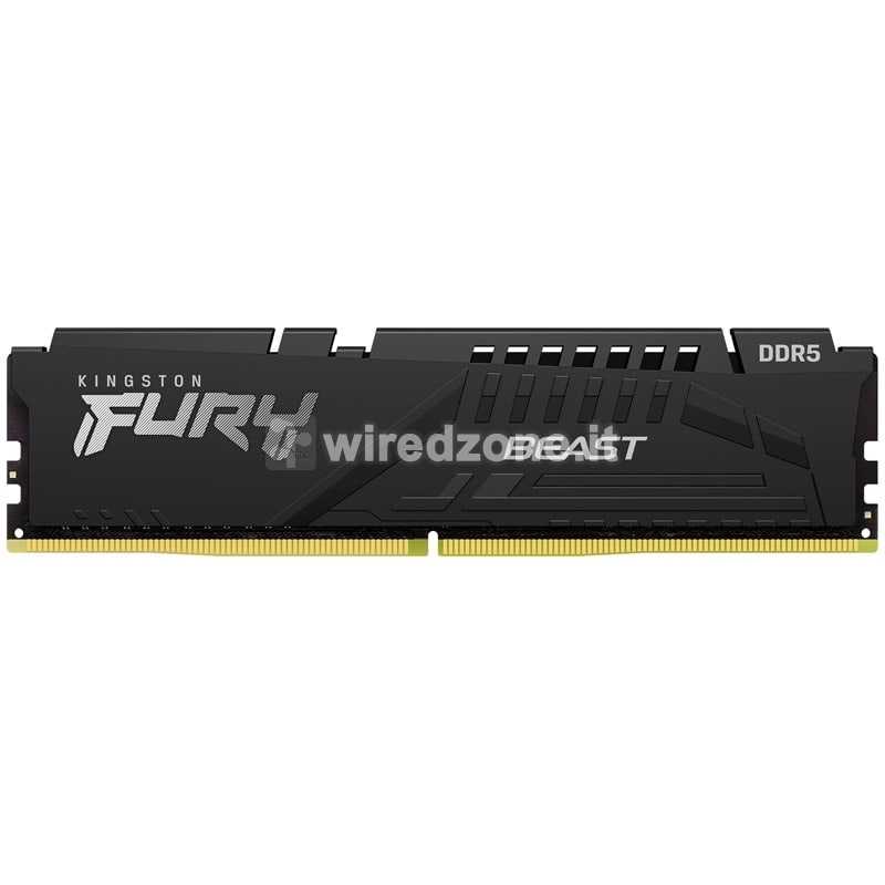 Kingston FURY Beast Black, XMP, DDR5-5600, CL40, DIMM - 16 GB (1x16GB)