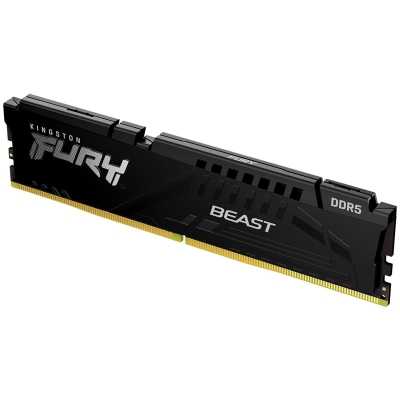 Kingston FURY Beast Black, XMP, DDR5-5600, CL40, DIMM - 16 GB (1x16GB)