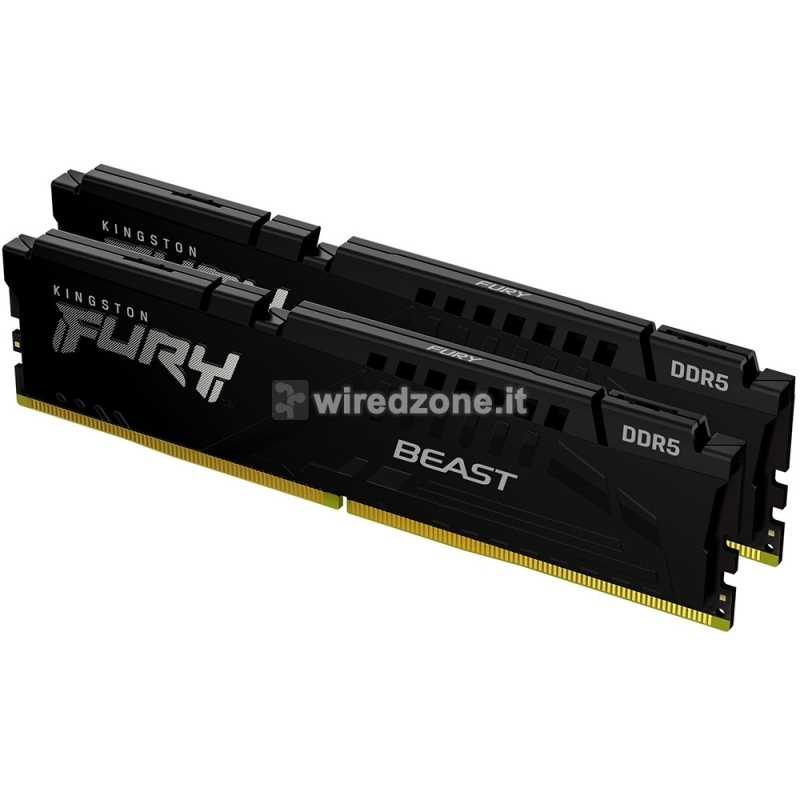 Kingston FURY Beast Black, EXPO, DDR5-6000, CL30, DIMM - 64 GB (2x32GB)