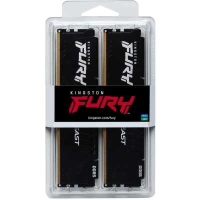 Kingston FURY Beast Black, EXPO, DDR5-6000, CL30, DIMM - 64 GB (2x32GB)