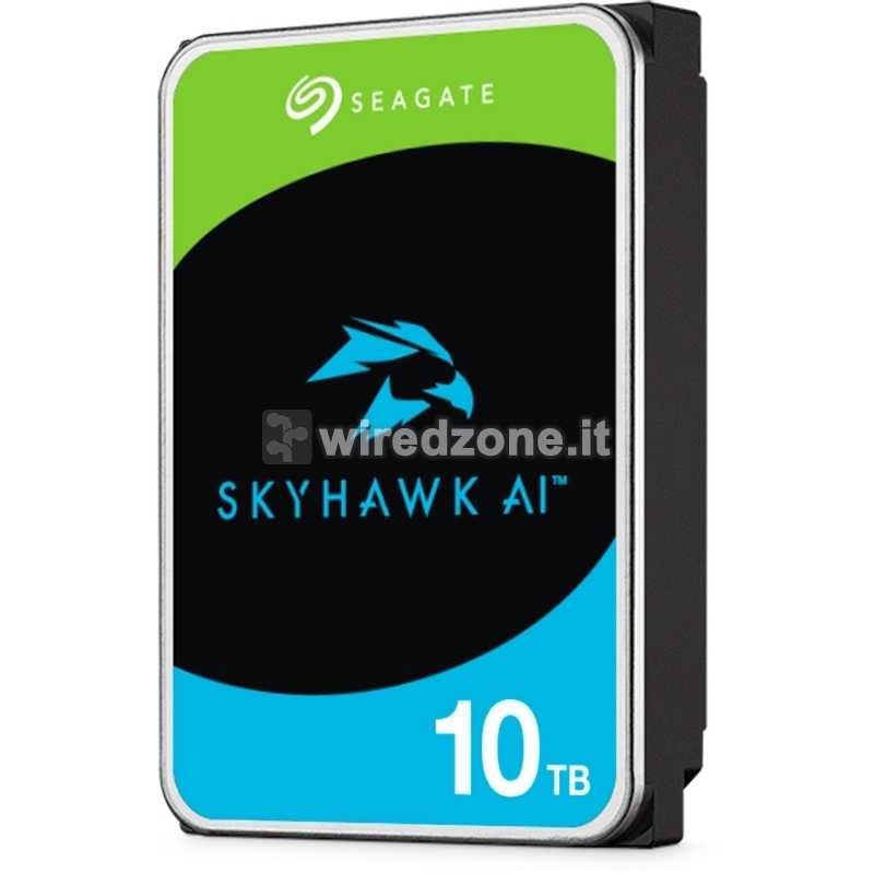 Seagate SkyHawk AI HDD, SATA 6G, 7200 RPM, 3.5-inch - 10 TB