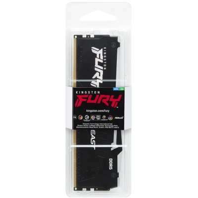 Kingston FURY Beast ARGB Black, XMP, DDR5-6000, CL30, DIMM - 16 GB (1x16GB)