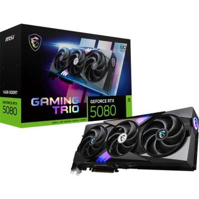 MSI GeForce RTX 5080 Gaming Trio OC 16GB DDR7